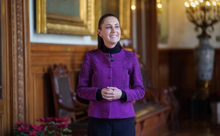 Sheinbaum desea feliz año a las familias mexicanas; “me seguiré dedicando en cuerpo y alma por el bien de todos”, asegura