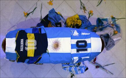 Así se vive la despedida a Diego Armando Maradona