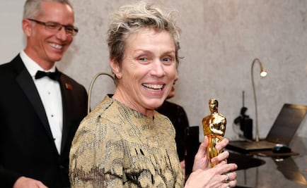 Arrestan a hombre que robó Oscar a Frances McDormand