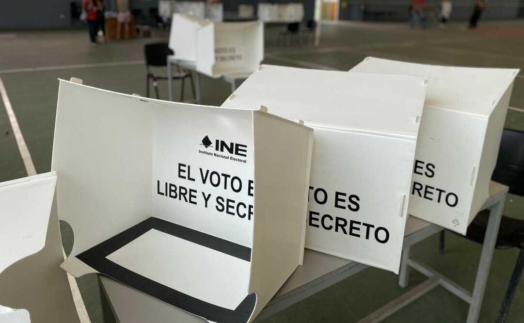 En la sección 0452 de Anacleto Canabal 3a, zona Country, los comicios del poder judicial comenzaron con notable desinterés. Foto: Luma López / EL UNIVERSAL