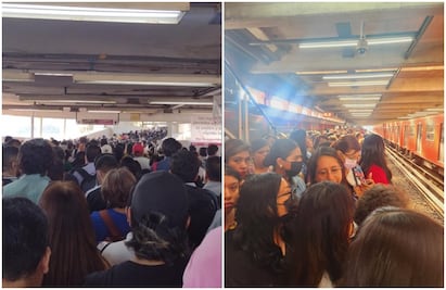 ¿Otra vez la Línea 9? Usuarios reportan retrasos y alta afluencia en el Metro CDMX