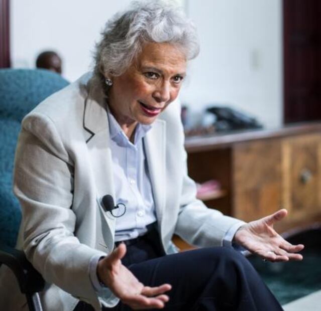 Nos dejaron a México convertido en cementerio: Olga Sánchez Cordero