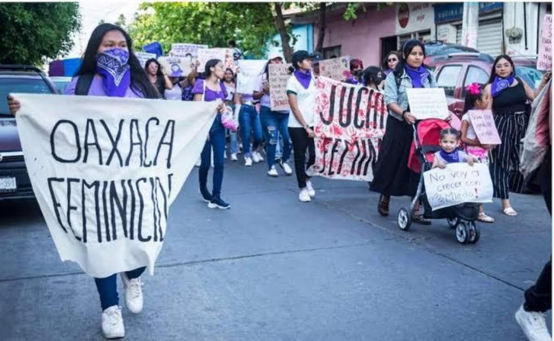 Datos de la organización GESMujer indican que el estado de Oaxaca registra 10 feminicidios en lo que va del 2025 (11/02/2025). Foto: Especial