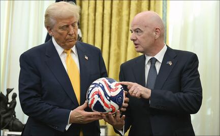 Gianni Infantino le dice a Donald Trump que Estados Unidos puede ganar el Mundial 2026
