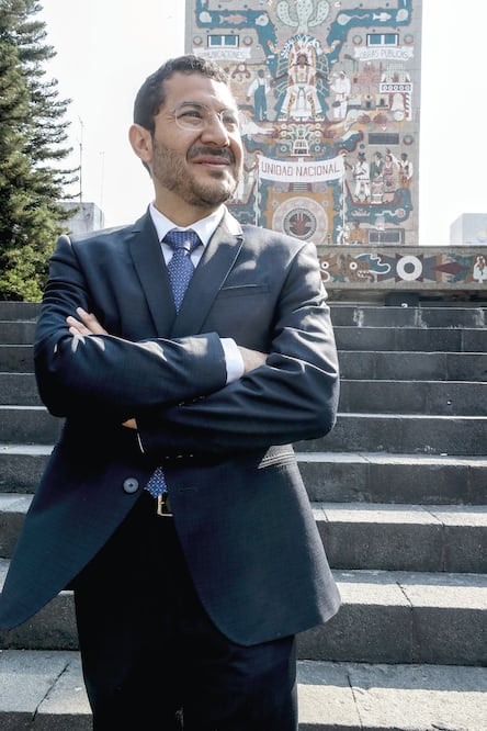 Martí Batres Guadarrama Presidente de Morena en la CDMX (GERMÁN GARCÍA. EL UNIVERSAL)