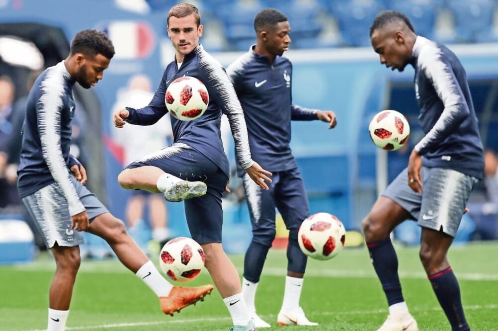Antoine Griezmann es parte fundamental del imparable ataque galo (XINHUA Y AP)