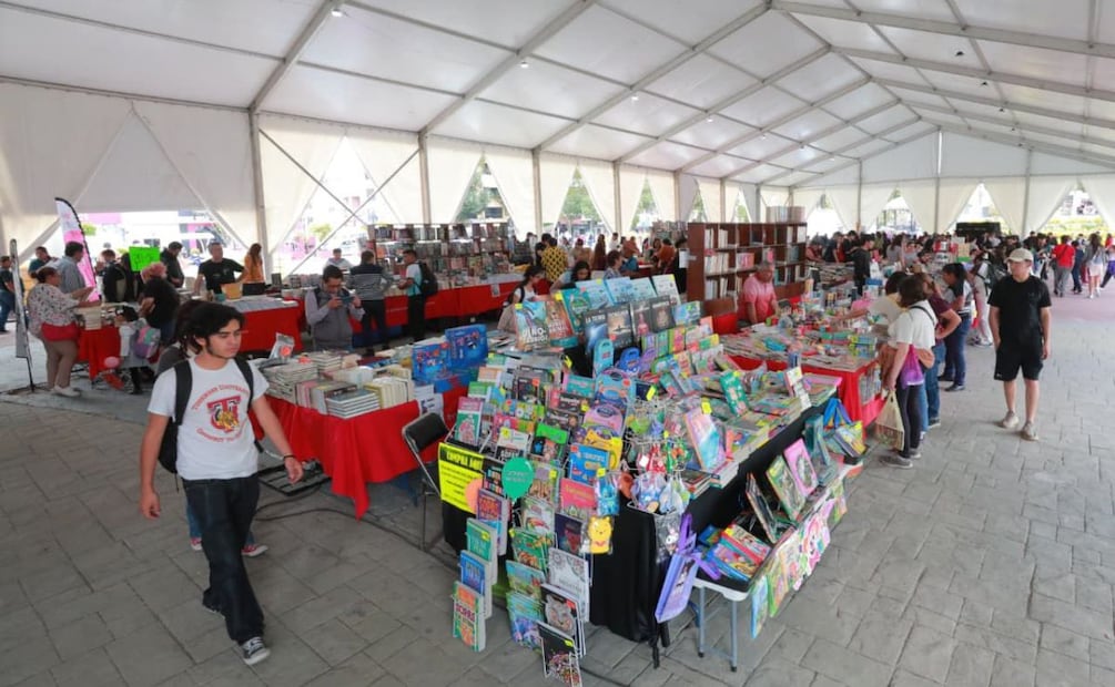 La Segunda Feria del Libro de Ecatepec contará con la participación de 70 expositores y más de 200 sellos editoriales. | Foto: Especial.