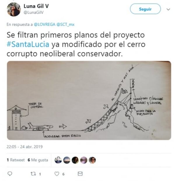 Tunden memes al "cerro conservador" de Santa Lucía