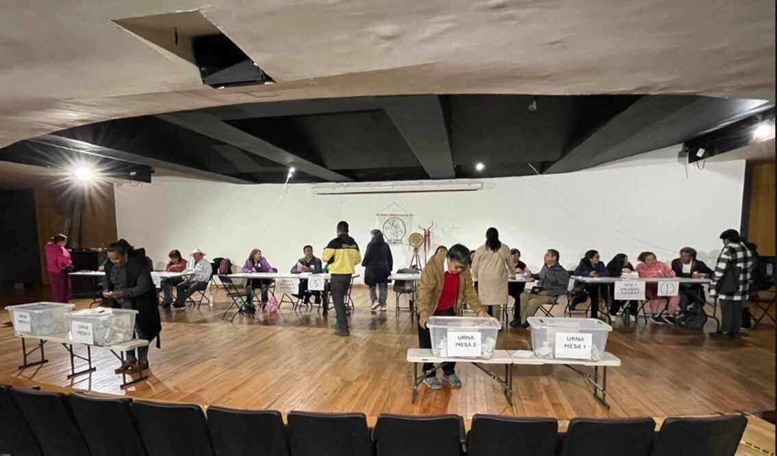 Consulta del pasado 11 de mayo en San Pedro Cuajimalpa. Foto: especial