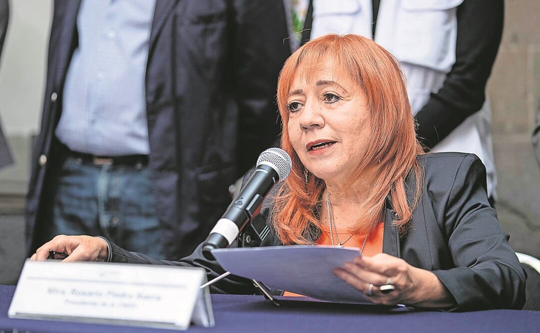 Rosario Piedra Ibarra, titular de la CNDH. Foto: Archivo / UNIVERSAL