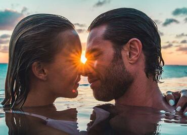 Angelique Boyer dedica mensaje de amor a Rulli con foto en bikini