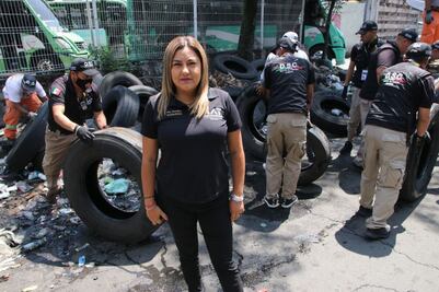 Operativo "Movilidad Segura" quita obstáculos de los espacios públicos en Tlalpan 