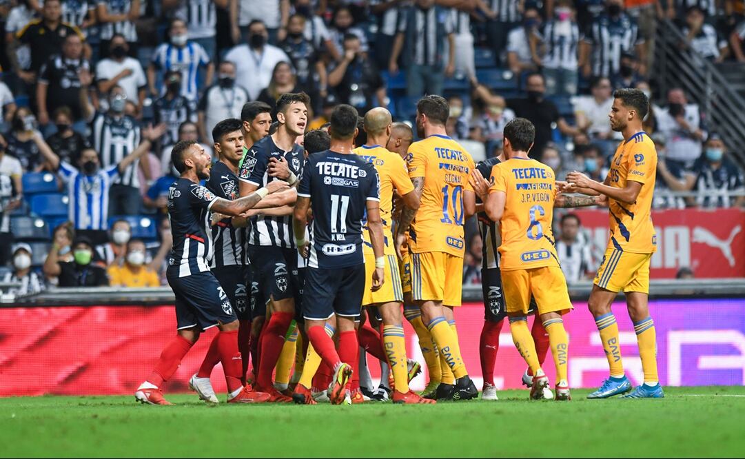 Tigres recibirá a Rayados en el Universitario en la fecha 11 del Clausura 2022 - FOTO: Imago7