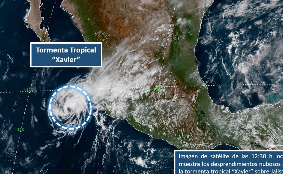 El Instituto de Astronomía y Meteorología de la UdeG indicó que un frente frío en el noreste del país ocasiona descenso en la temperatura y lluvia en Nuevo León y Tamaulipas (Foto: tomada de Twitter @conagua_clima)
