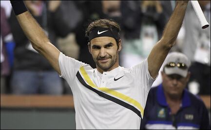 Federer alcanza semis de Indian Wells