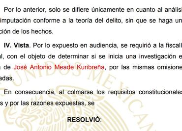 Así ordenó juez a FGR determinar si investigará a José Antonio Meade