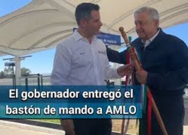 Murat recibe a AMLO en Oaxaca; inaugurarán caminos en la mixteca