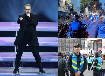 Más de 7 mil policías vigilan espectáculos en CDMX