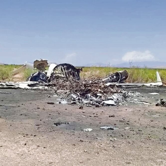 El accidente del avión pudo deberse al mal tiempo. CORTESÍA PC DE OCAMPO