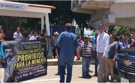 Pobladores de Oaxaca piden a AMLO frenar minera en Ejutla de Crespo
