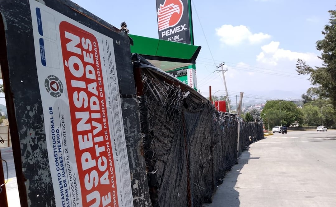 Vecinos de Lomas Verdes, Naucalpan piden demoler gasolineras. Foto: Rebeca jiménez