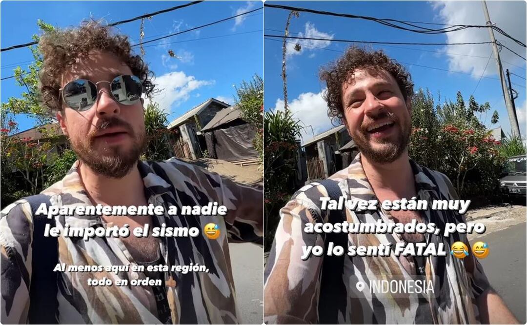 Un sismo de magnitud 7.1 sorprendió al youtuber, quien se encuentra de viaje en dicho país. / Foto: Instagram Luisito Comunica.