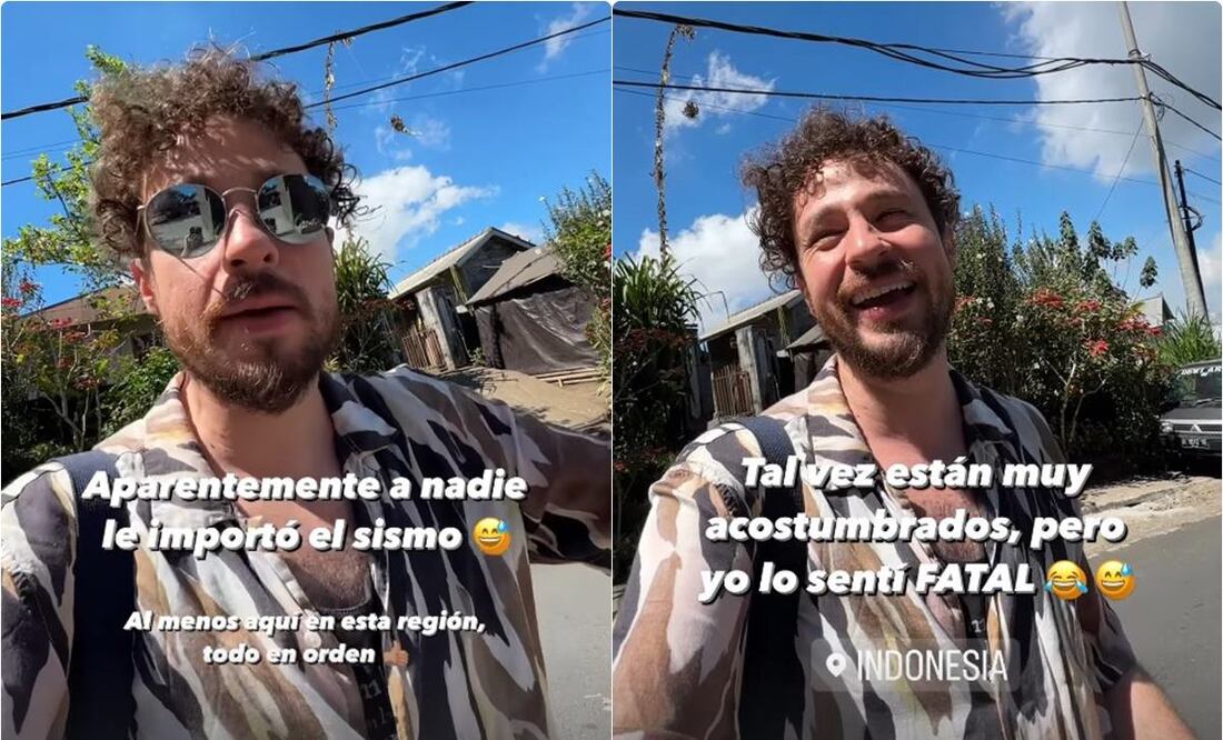 Un sismo de magnitud 7.1 sorprendió al youtuber, quien se encuentra de viaje en dicho país. / Foto: Instagram Luisito Comunica.