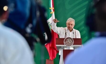 AMLO guardar minuto de silencio por víctimas de Covid ahora en BCS