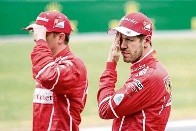 Acelerador a fondo por cetro de F1