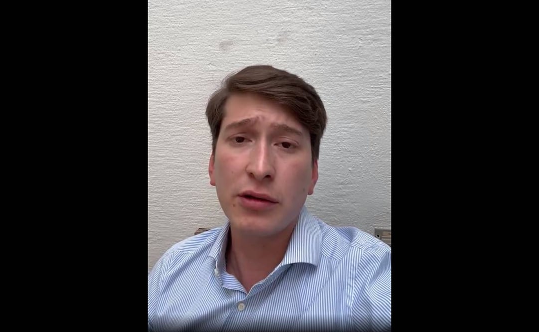 Juan Pablo Sánchez Gálvez pidió disculpas a quien haya ofendido e indicó que se bajará del equipo de campaña de su mamá. Foto: captura de pantalla