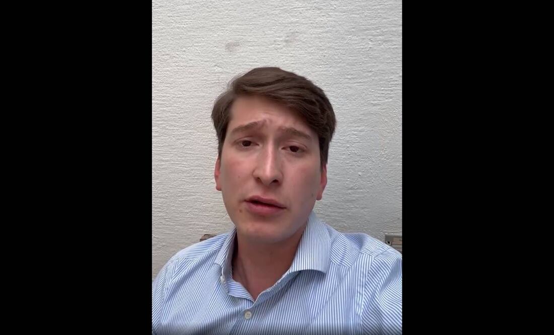 Juan Pablo Sánchez Gálvez pidió disculpas a quien haya ofendido e indicó que se bajará del equipo de campaña de su mamá. Foto: captura de pantalla