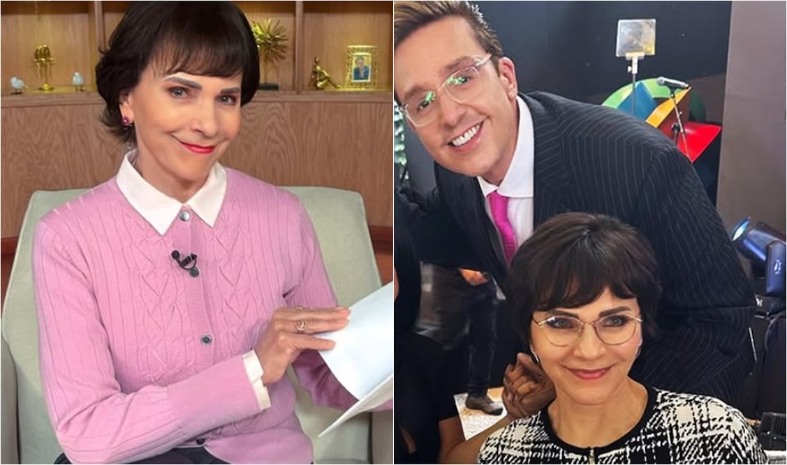 Pati Chapoy y Daniel Bisogno (QEPD), dos de los conductores con más antiguedad en "Ventaneando". 
Fotos: Instagram