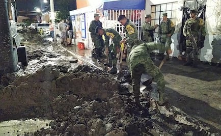 Aplica Ejército Plan DN-III-E en Zapopan tras granizada