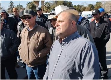 Integrantes de comunidad LeBarón protestan en Ciudad Juárez contra agentes de la FGR; denuncian actos de robo y corrupción