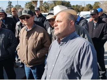 Integrantes de comunidad LeBarón protestan en Ciudad Juárez contra agentes de la FGR; denuncian actos de robo y corrupción