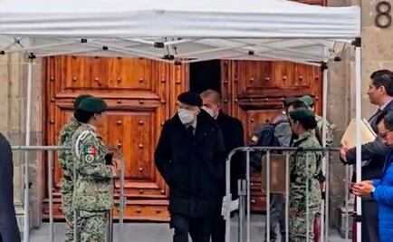 Gertz Manero se reúne con Sheinbaum en Palacio Nacional; hay posibilidad de que FGR atraiga el caso del alcalde de Chilpancingo