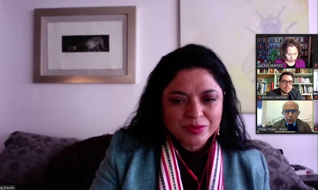 Secretaria de Cultura, Alejandra Frausto. Foto: Captura