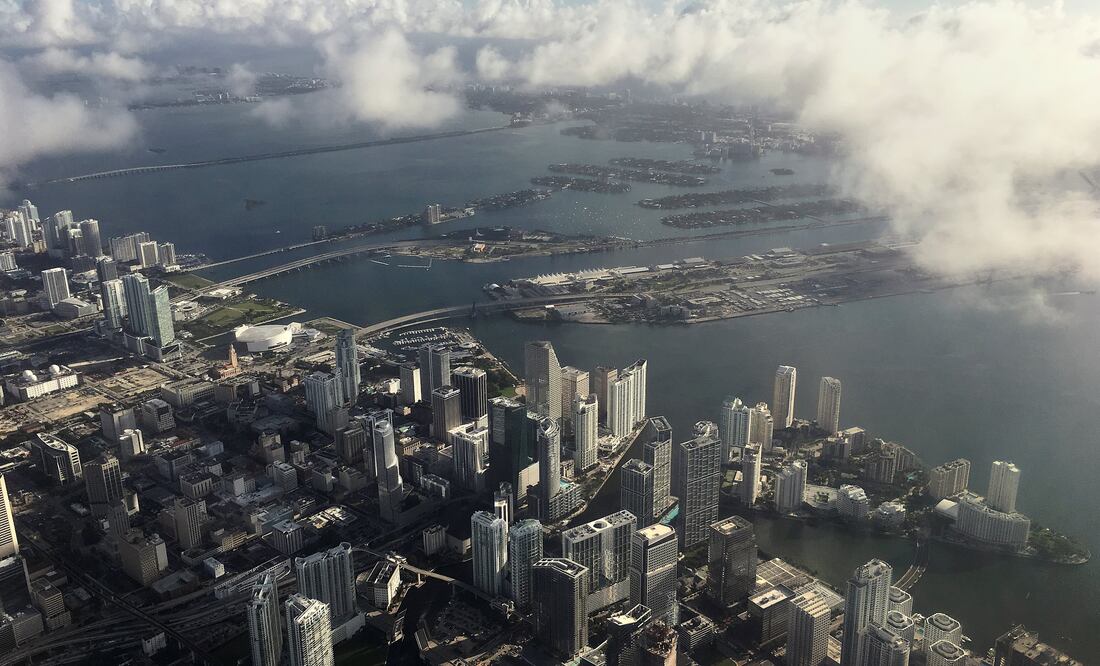 Vista aérea de la ciudad de Miami (Foto: Reuters)