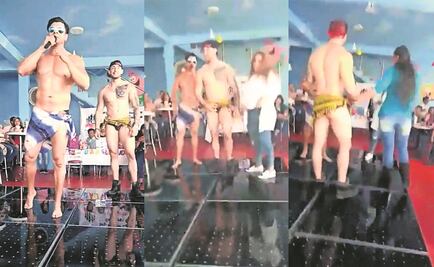 Apapachan a mamás con strippers