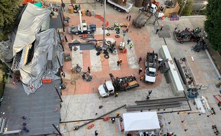 Metro inicia montaje de infraestructura tras incendio en subestación  