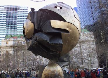Escultura que sobrevivió al 11S regresará al WTC