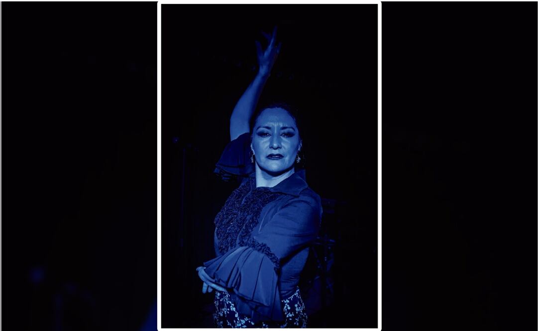 CIUDAD DE MÉXICO 13/04/2024 Grupo de danza Hojas de Té se presentan durante la "noche flamenca" en sus talleres de danza flamenco en la colonia Juárez FOTOS Gabriel Pano El Universal 