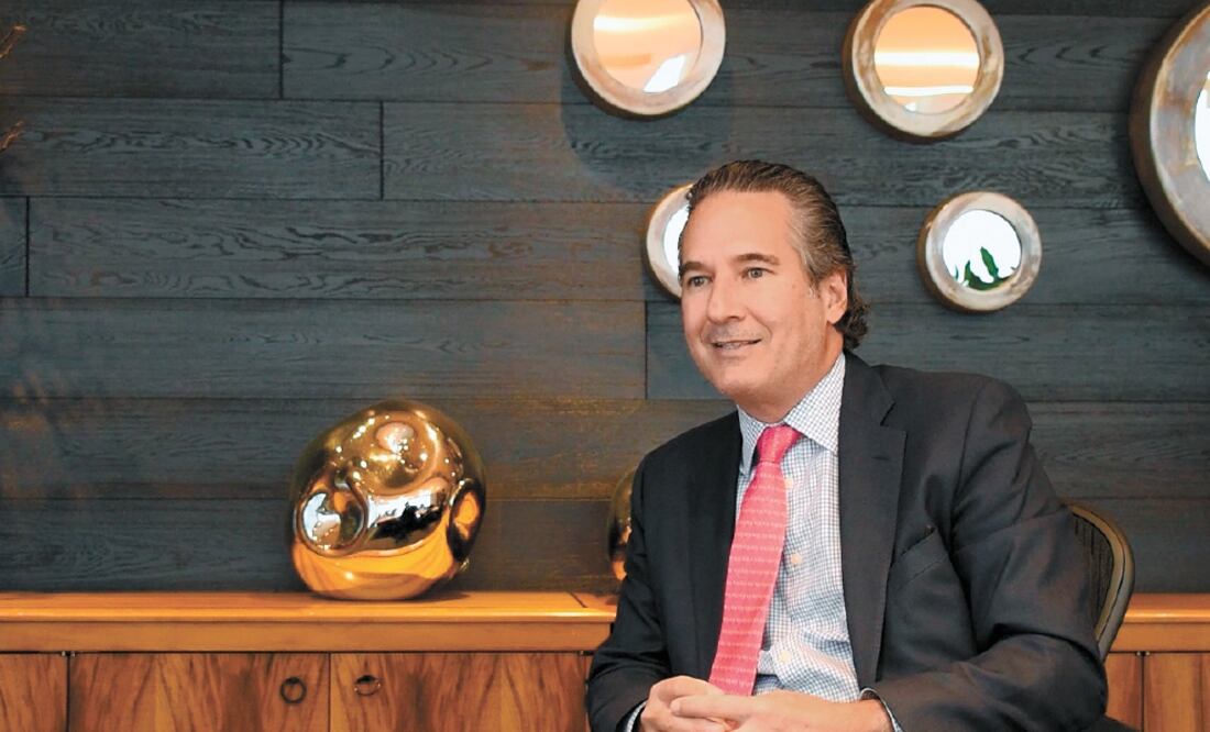 José Carlos Azcárraga, director general de Grupo Posadas. Foto/MIGUEL PALLARES. EL UNIVERSAL