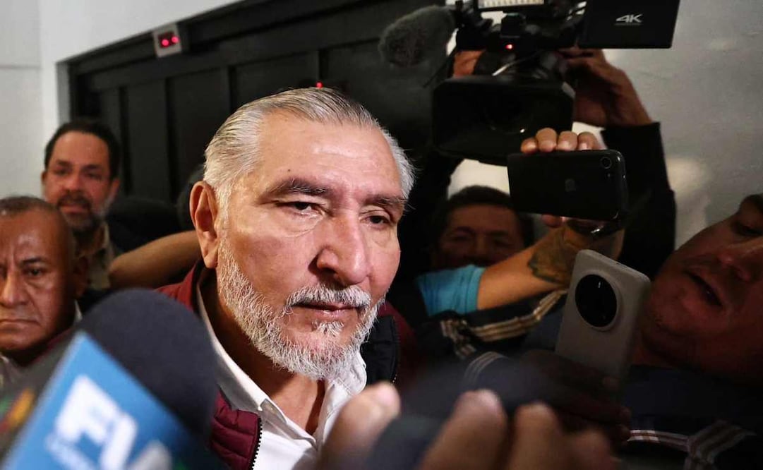 Adán Augusto López, coordinador del partido guinda en el Senado. Foto: Berenice Fregoso / EL UNIVERSAL.