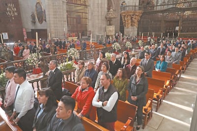 Con misa, celebran 103 aniversario de EL UNIVERSAL