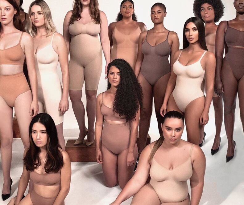 La línea de fajas y lencería viene en diversos tonos de piel y promete tener una textura ligera        Foto: Instagram