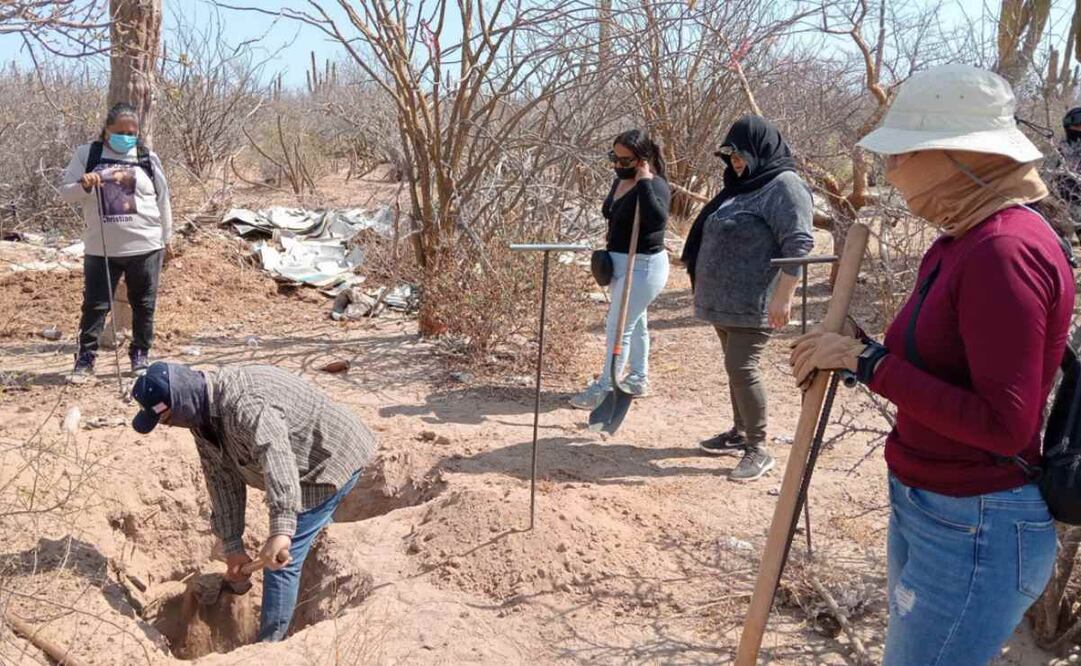 La BMA destacó reportes de la Secretaría de Gobernación, donde se reporta que hasta el 30 de abril de 2023 se habían encontrado 2 mil 863 fosas clandestinas. Foto: Especial