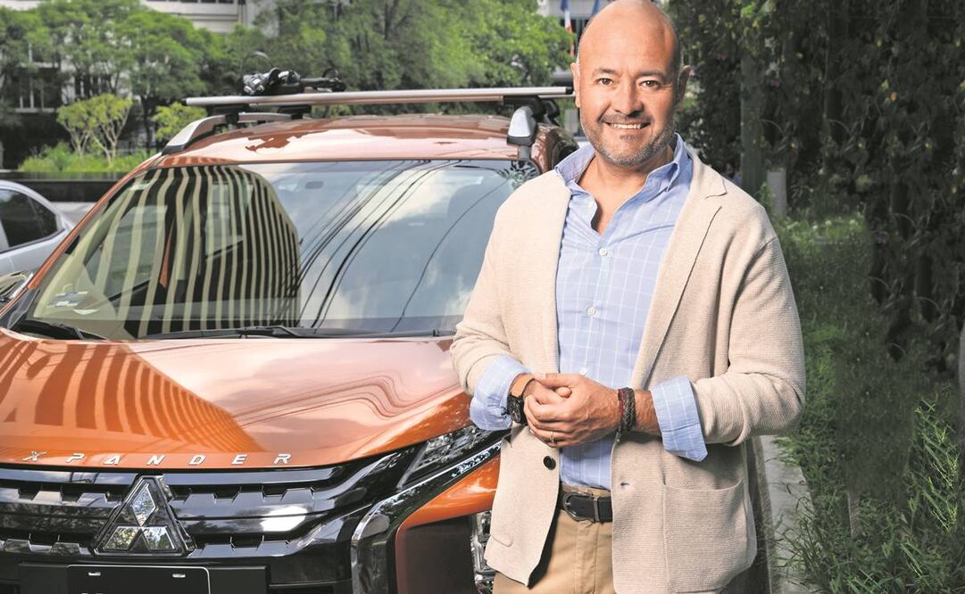 Jorge Vallejo destacó que Mitsubishi comercializó 17 mil 872 vehículos en 2021. Foto: Cortesía.
