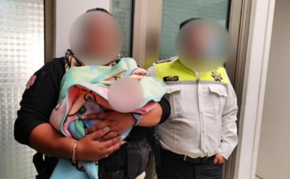 Rescatan a bebé robado a su mamá en Edomex; hay una detenida