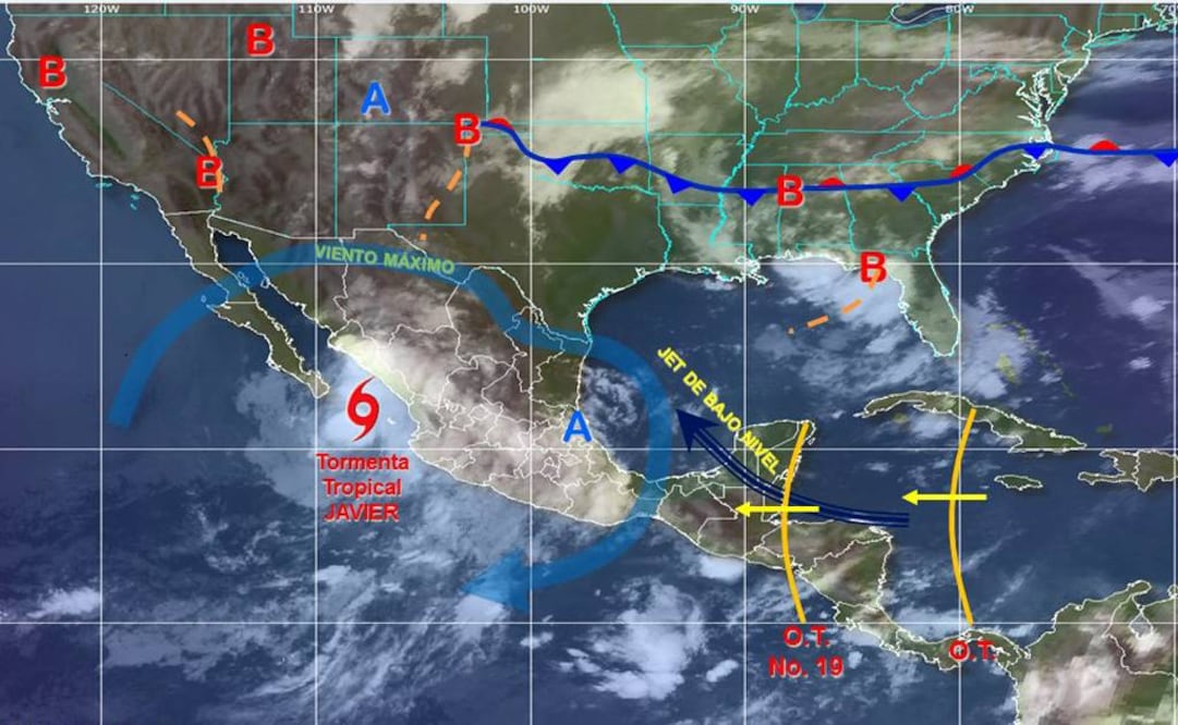 PC en Michoacán se mantiene alerta ante la tormenta “Javier”